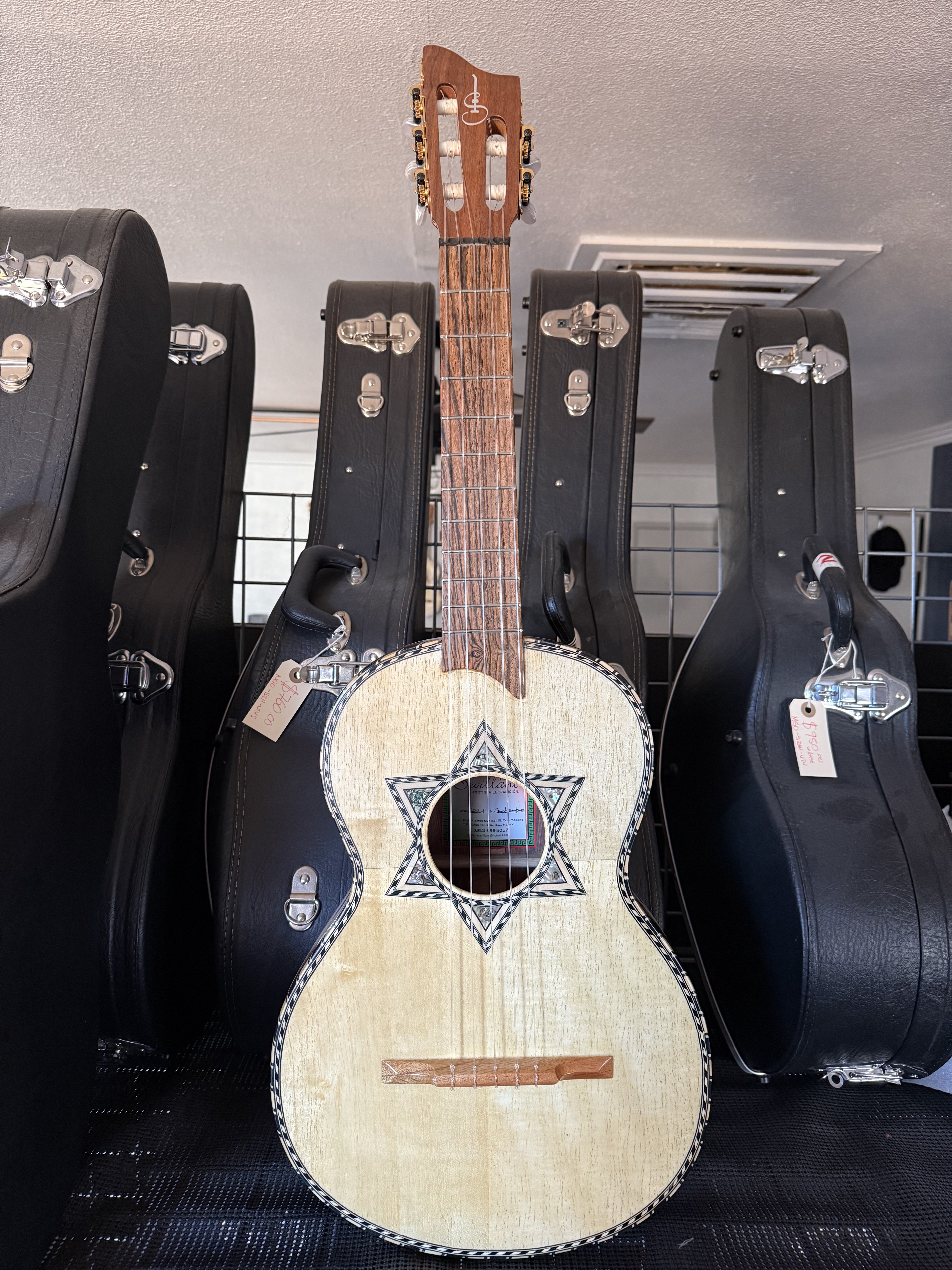 Sevillano Guitarra De Golpe