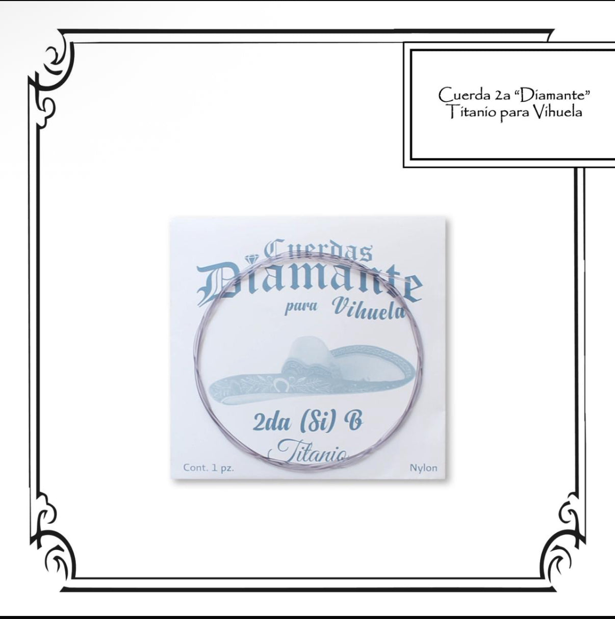 Cuerdas Diamante Para Vihuela ( Singles )