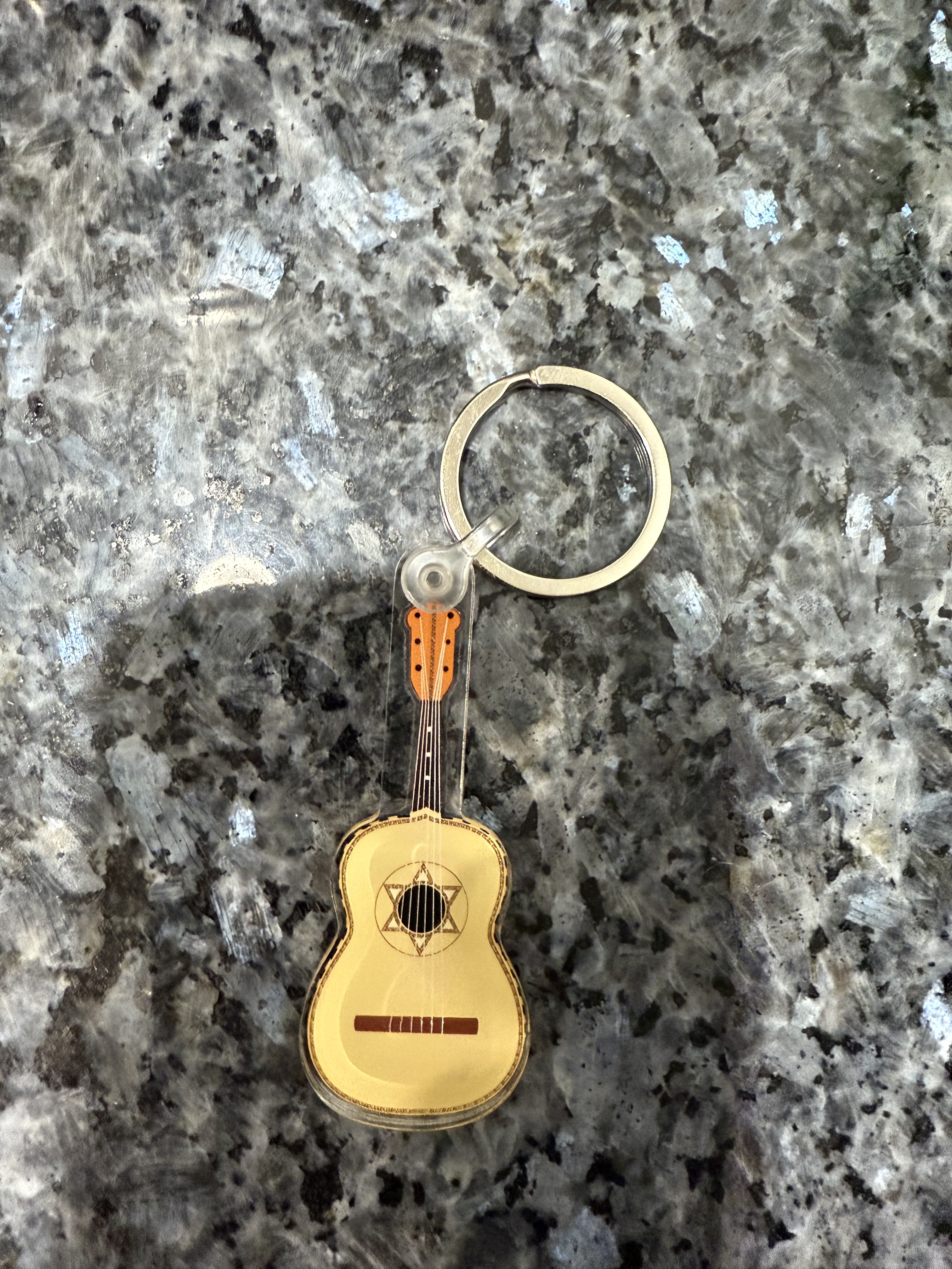 Guitarron Keychain - Star