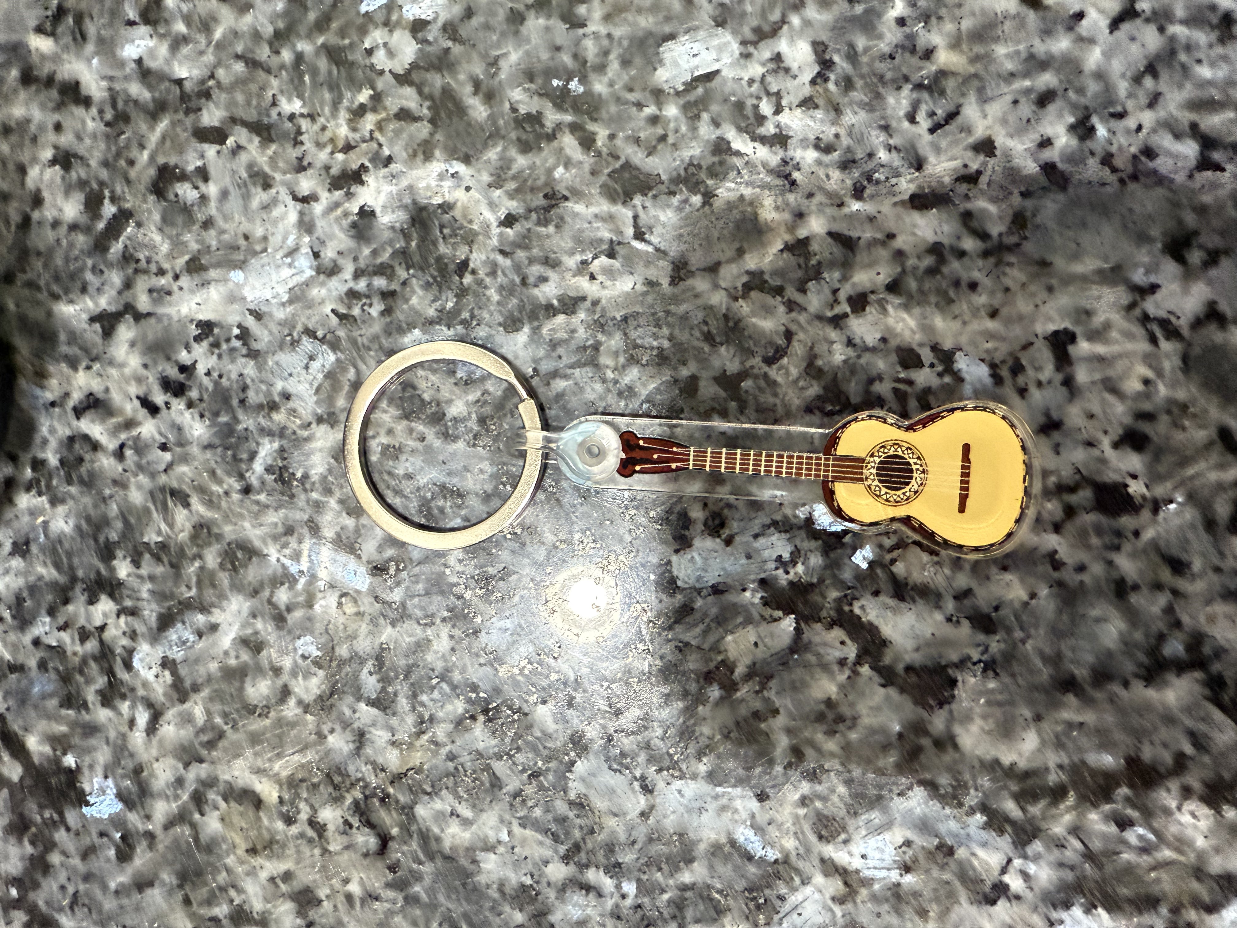 Guitarra De Golpe - Keychain