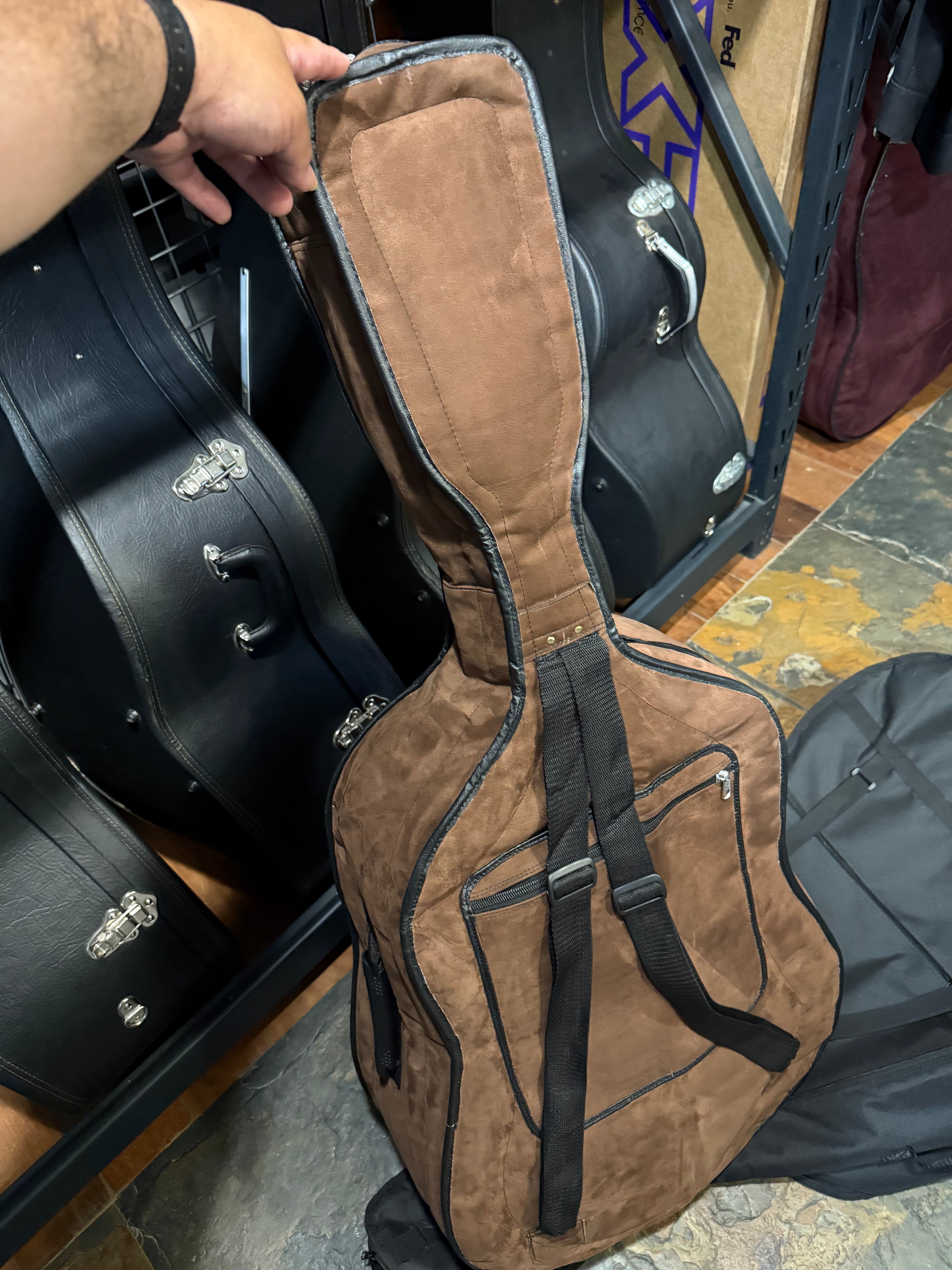 Guitarron Suede Case