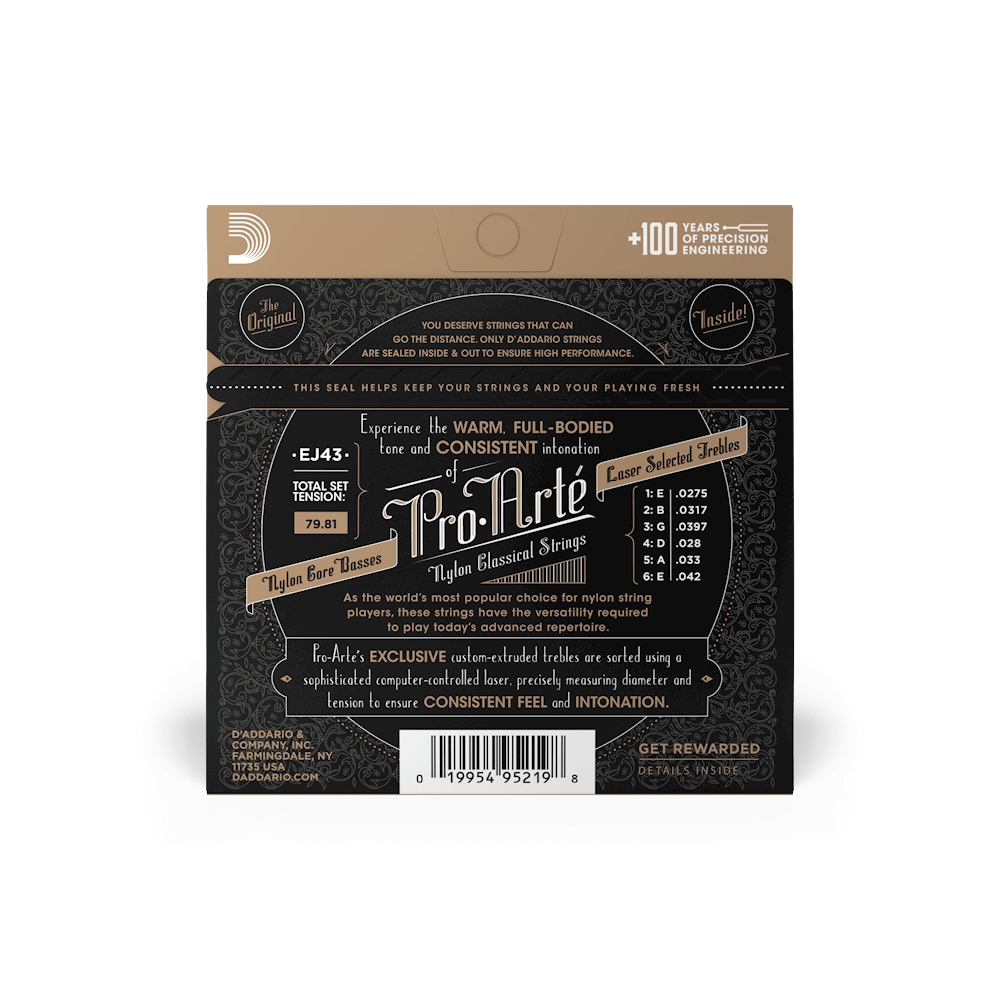 LIGHT TENSION Nylon Classical Guitar Strings